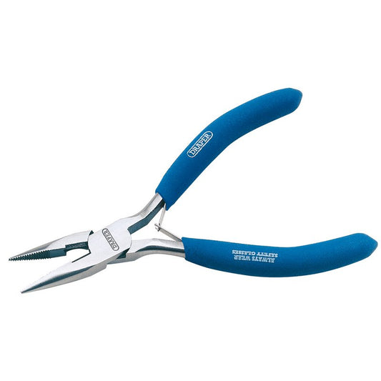 Draper 125mm Carbon Steel Long Nose Pliers Double Leaf Springs 60740