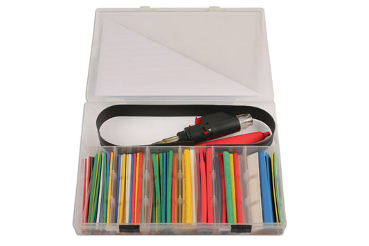 Laser Tools Torch with Heat Shrink Tubing Set 162pc 6076