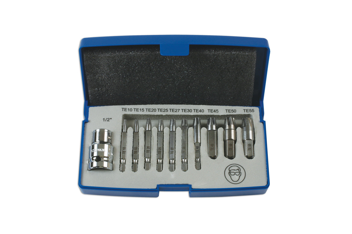 Laser Tools Extractor Set for Torx� Fixings 11pc 6080
