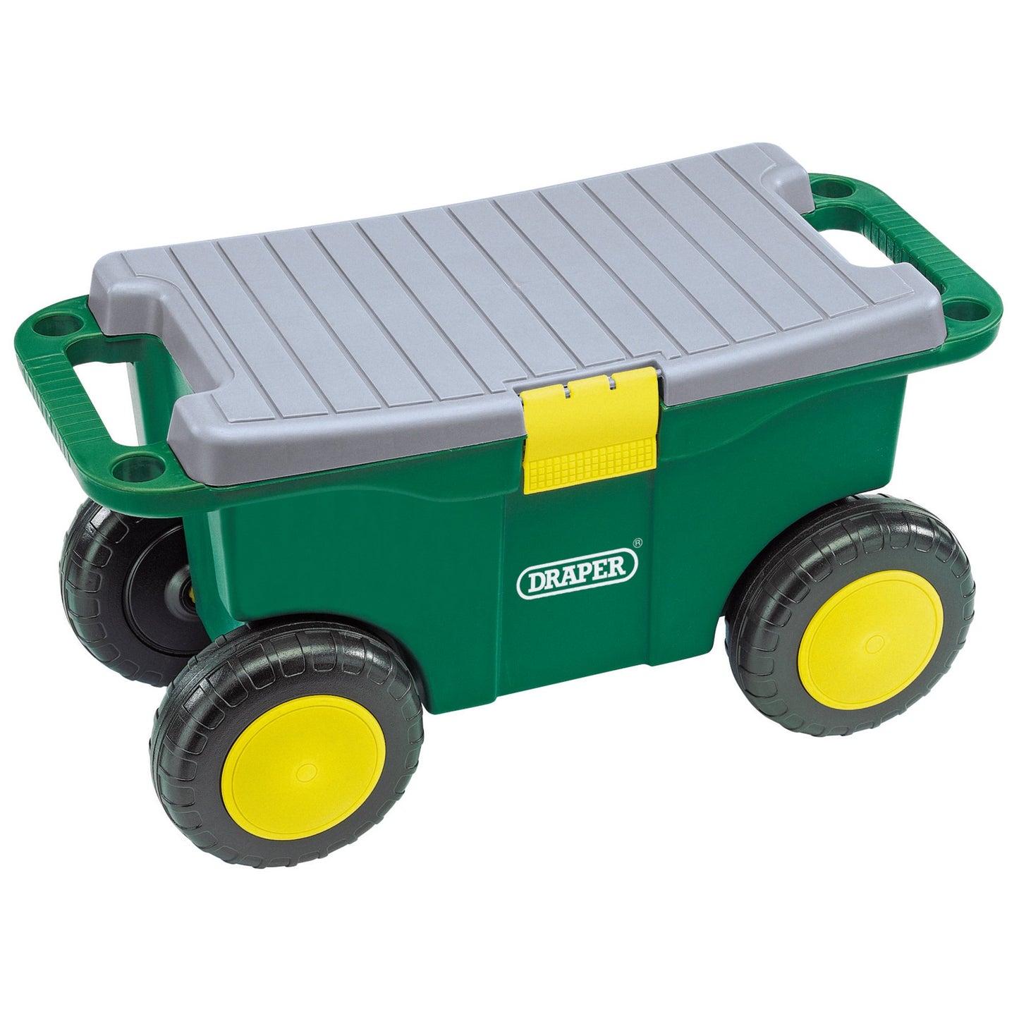 Draper Gardeners Tool Cart Seat And Tool Box Two Handles & Removable Tray 60852