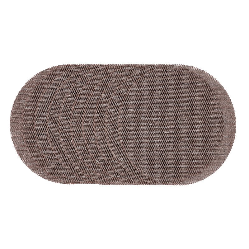 Draper Expert Quality Mesh Sanding Discs 150mm 80 Grit 10 Pack 61012