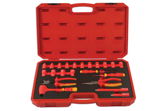Laser Tools Insulated Tool Kit 3/8"D 22pc 6146