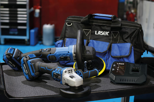 Laser Tools Cordless Tools 20V Bodyshop Kit (Euro) 61558