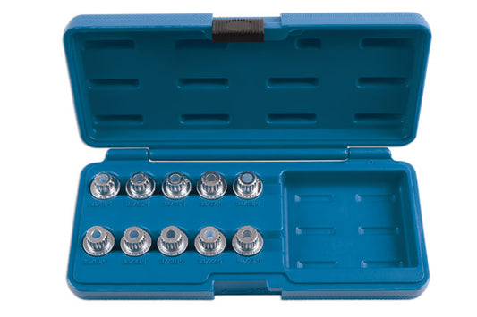 Laser Tools 6168 Locking Wheel Nut Key Set BMW - 10pc