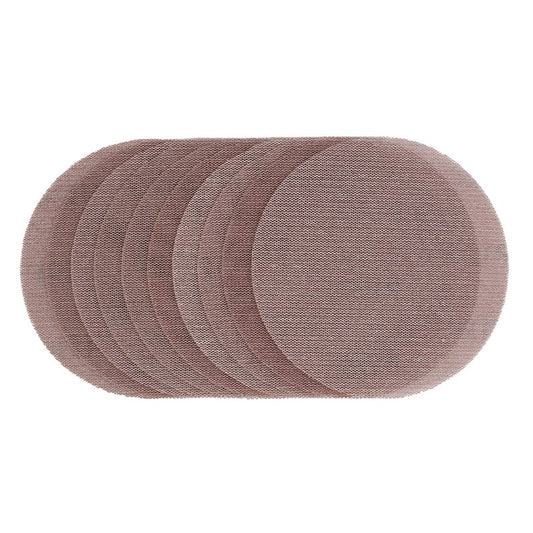 Draper Expert Quality Mesh Sanding Discs 150mm 120 Grit 10 Pack 61821