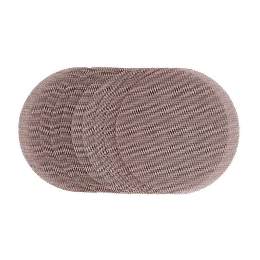 Draper Expert Quality Mesh Sanding Discs 150mm 180 Grit 10 Pack 61873