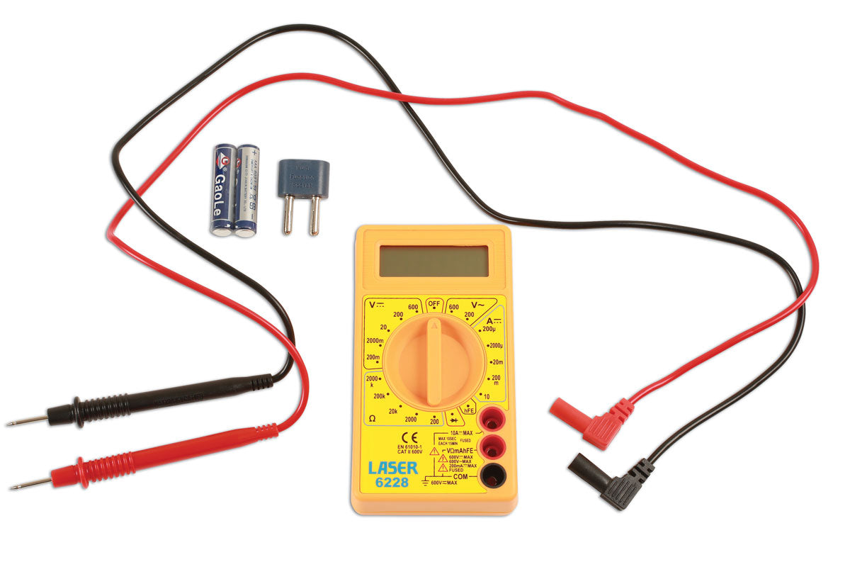 Laser Tools Multimeter - Digital 6228 – Top Rated Tools