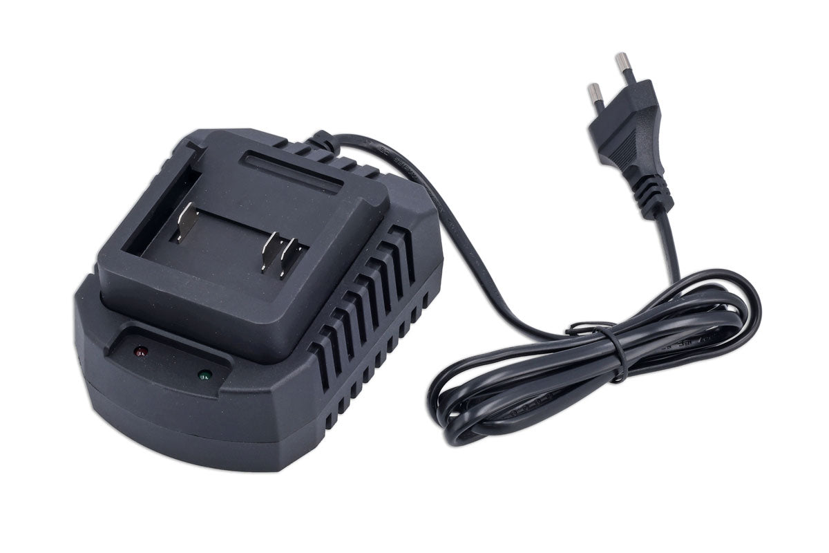 Power-TEC Battery Charger with Euro 2 Pin Plug - for 92742 & 92743 62884