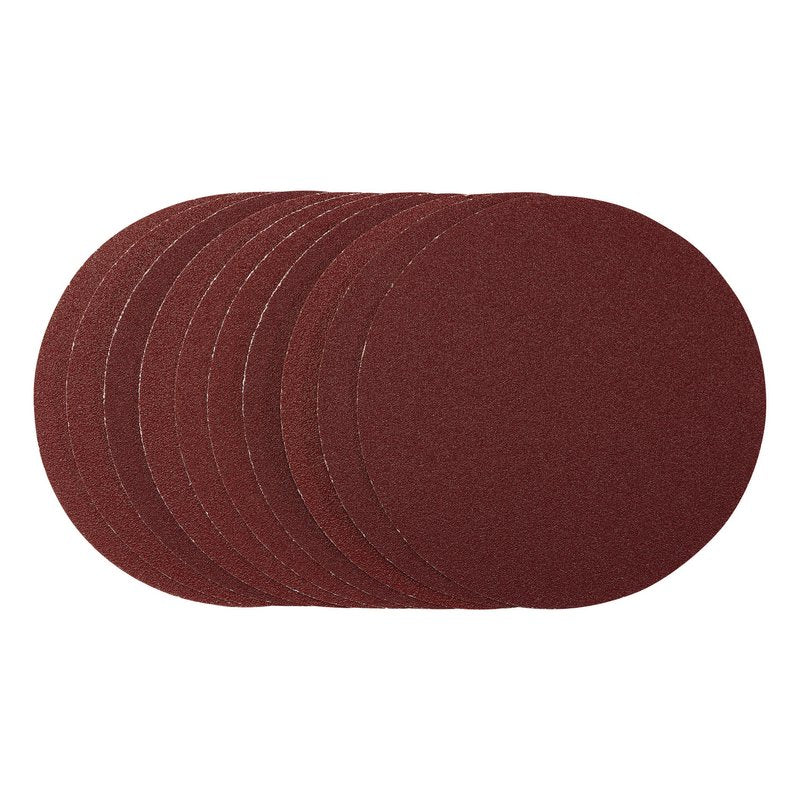 Draper Sanding Discs 150mm PSA 80 Grit 10 Pack 62994