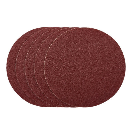 Draper Sanding Discs 200mm PSA 40 Grit 5 Pack 63023