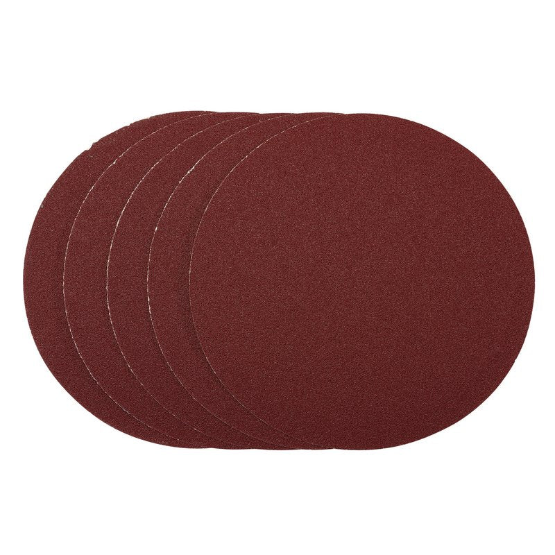 Draper Sanding Discs 200mm PSA 80 Grit 5 Pack 63026