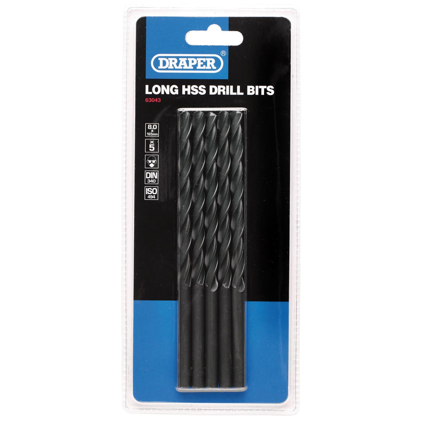 Long HSS Drill Bit (8.0mm)