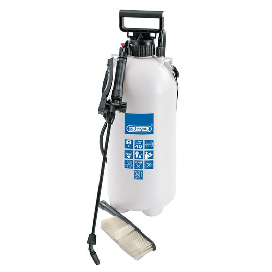 Draper Vehicle Pressure Sprayer 10L 370mm Long Fibreglass Lance 63109