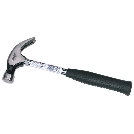 Draper Tubular Shaft Claw Hammer 560g 20oz Carbon Steel Head 63346