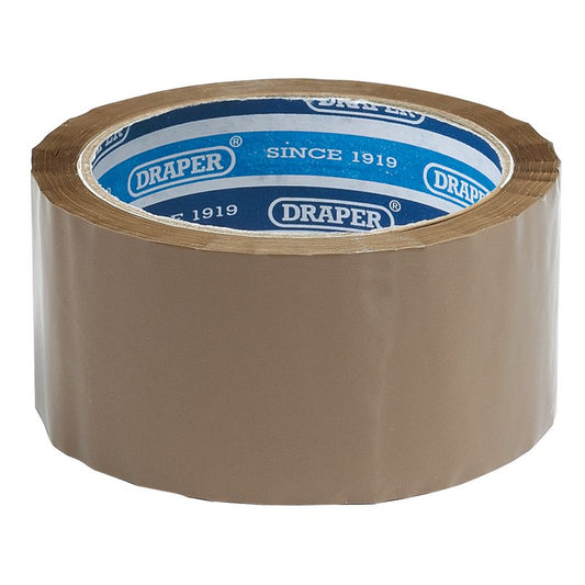 Draper Packing Tape Roll 66m x 50mm 63388