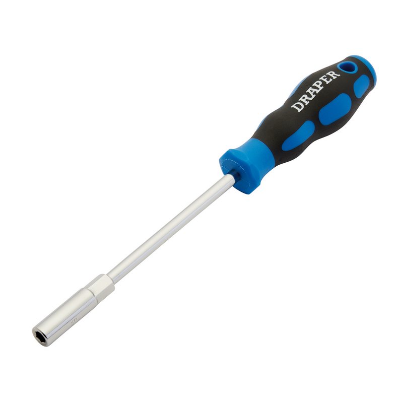 Draper Soft Grip Nut Spinner 6mm Hex Drive Blade Length 150mm 63477