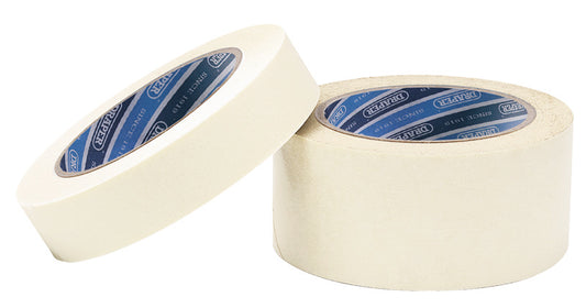 Draper Heavy Duty Masking Tape Roll 50m x 25mm 63478