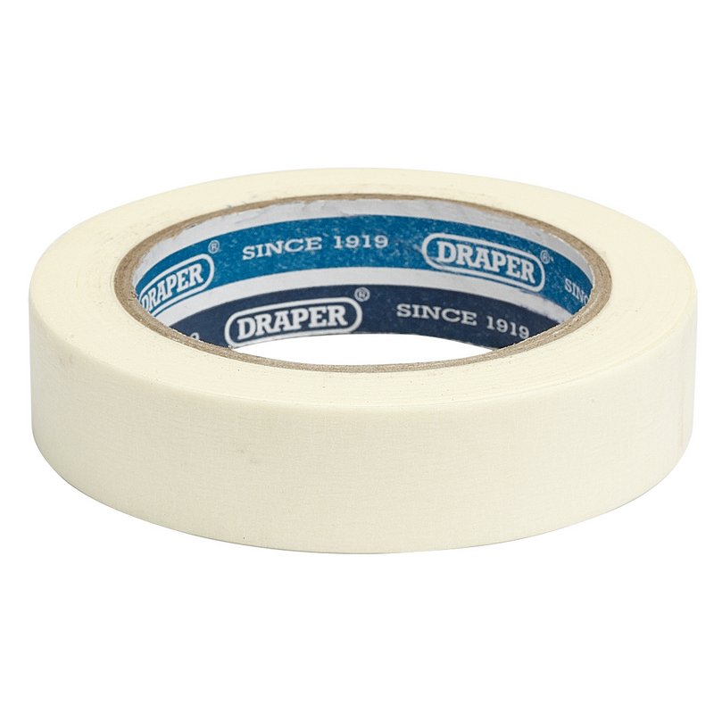 Draper Masking Tape Roll 50m x 25mm 63481