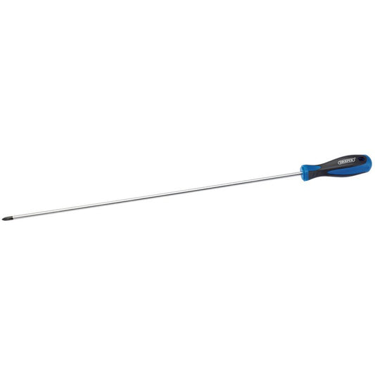 Draper Extra Long Reach Cross Slot Screwdriver No.2 x 450mm soft grip 63489