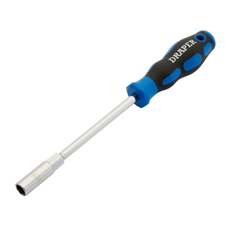 Draper Soft Grip Nut Spinner 10mm Hex Drive Satin Blade Length 150mm 63506