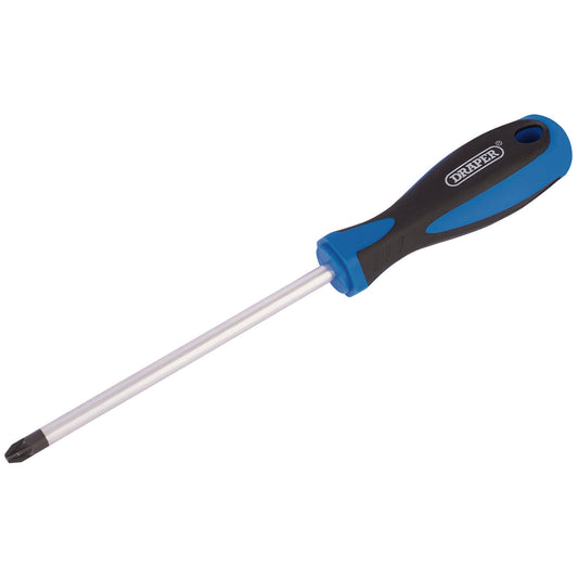 Draper Pozi Drive Screwdriver No.3 x 150mm Soft Grip Handle 63562