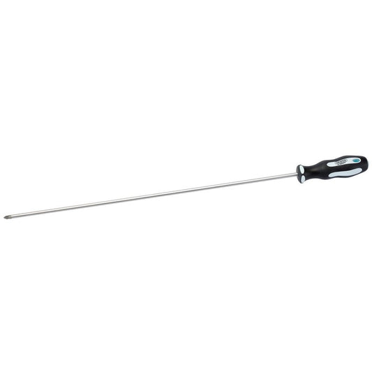 Draper Pozi Extra Long Reach Soft Grip Screwdriver No.2 x 450mm 63593