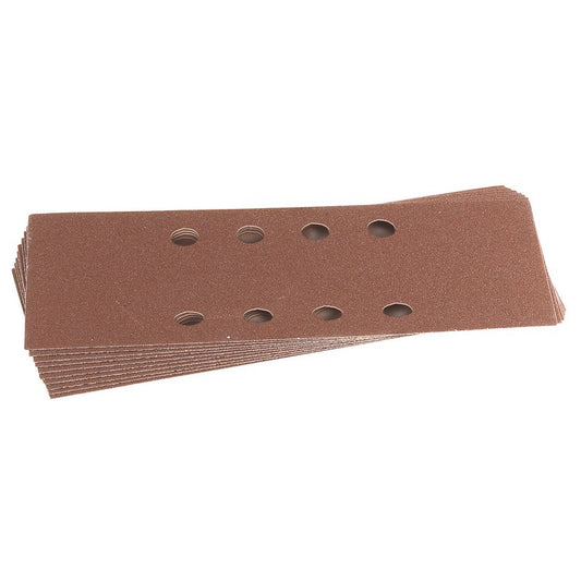 Draper 232 x 92mm 60 Grit Aluminium Oxide Sanding Sheets for 63128 10 Pack 63630