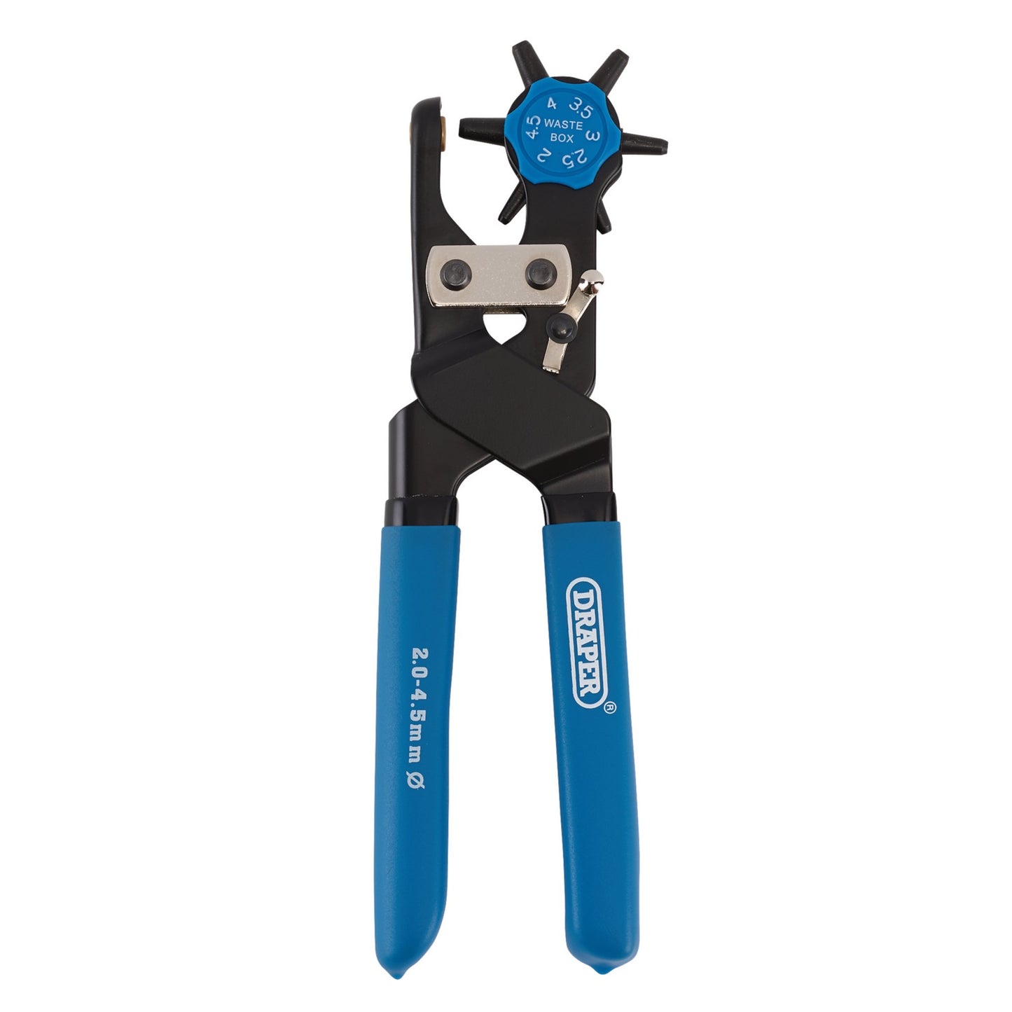 Draper Revolving Punch Plier 2.0 - 4.5mm Waste Collection & Six Punches 63637