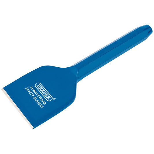 Draper Brick Bolster Chisel 225 x 75mm Ground Cutting Edge Octagonal Shank 63729