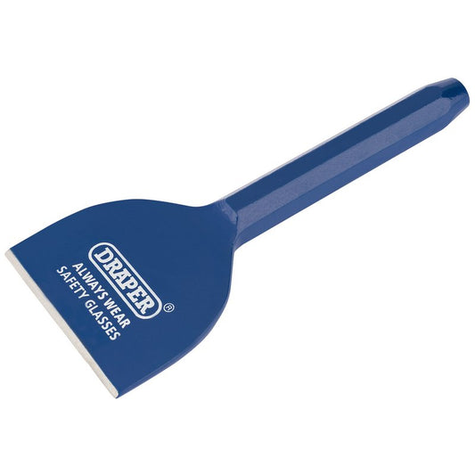 Draper Brick Bolster Chisel 225x100mm Ground Cutting Edges Octagonal Shank 63731