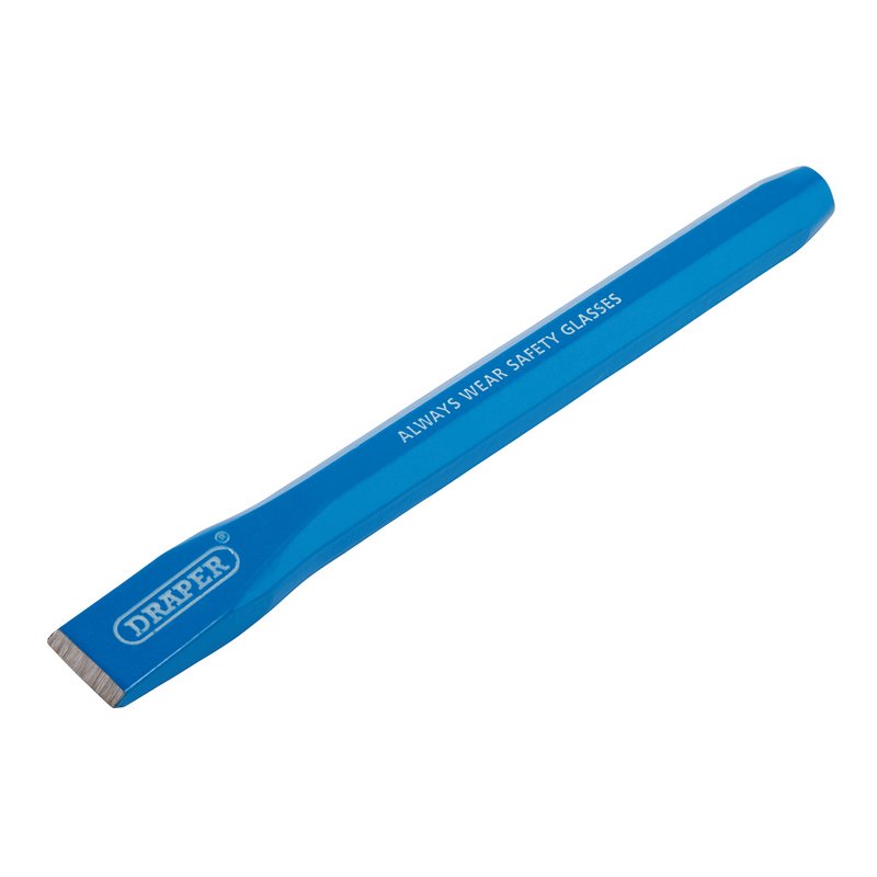 Draper Octagonal Shank Cold Chisel 19 x 200mm Polished Cutting Edge 63739