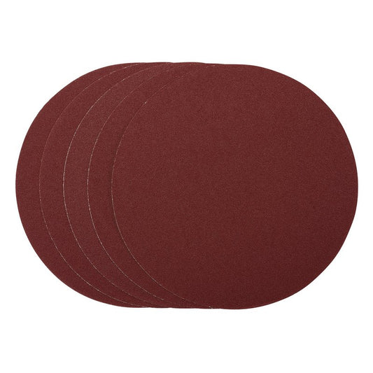 Draper Sanding Discs 305mm PSA 80 Grit 5 Pack 63753
