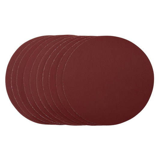 Draper Sanding Discs 180mm Hook & Loop 400 Grit 10 Pack 63797