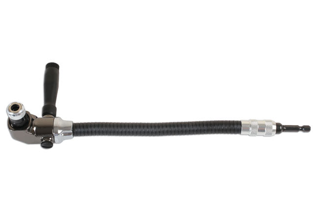 Laser Tools Angled Magnetic Bit Driver - Flexible 6385