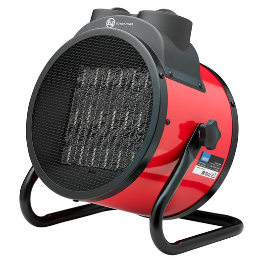 Draper 230V PTC Electric Space Heater 2.8kW 9550 BTU Cable length 1.3m 63858