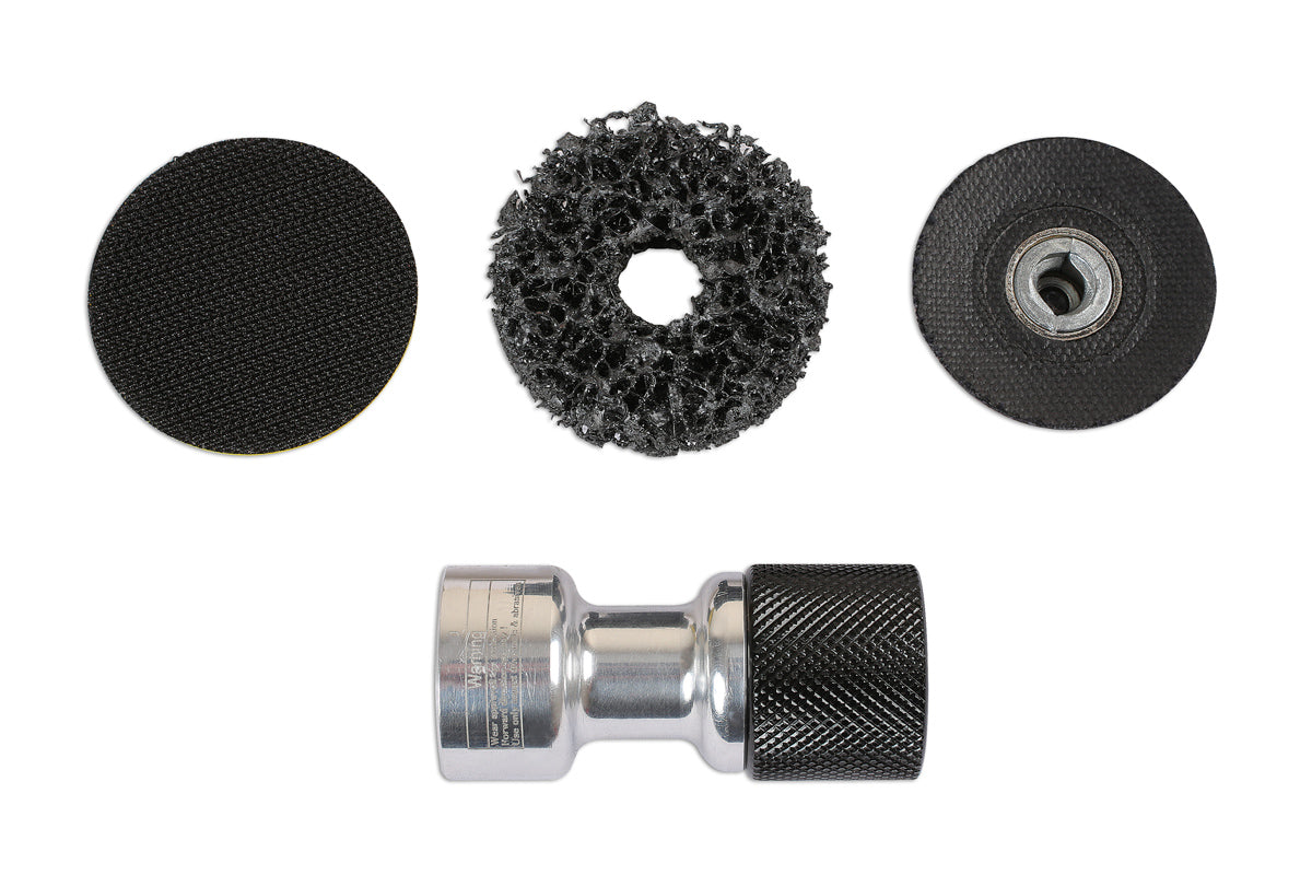Laser Tools Abrasives Adaptor Set - 1/2"D 6401