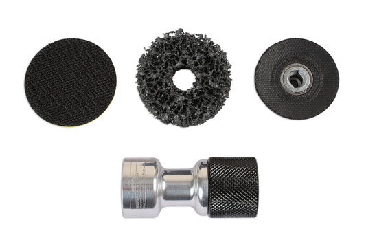 Laser Tools Abrasives Adaptor Set - 1/2"D 6401