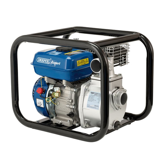 Draper Expert Petrol Water Pump 500L/Min 4.8HP 4 Stroke OHV Weight 24kg 64065