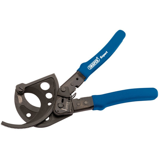 Draper Ratchet Action Cable Cutter 280mm two stage ratchet drive 64329
