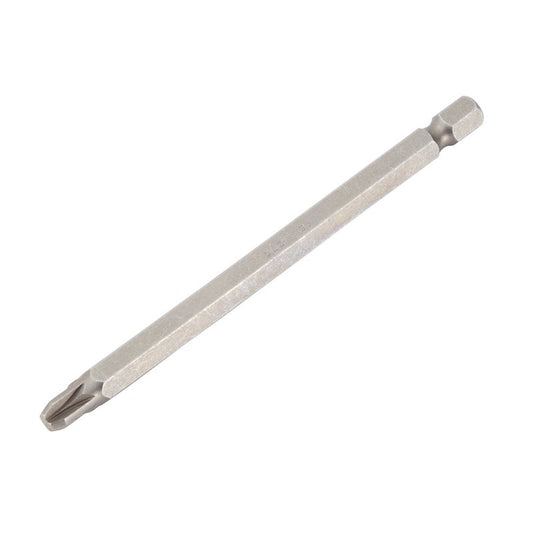 Draper No.3 PZ Type Screwdriver Bit 1/4" Hex 100mm Long (Pack of 1) 64363