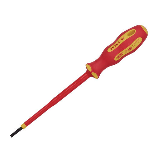 XP1000 VDE Plain Slot Screwdriver 3.0 x 100mm Tested To 10,000V 64368