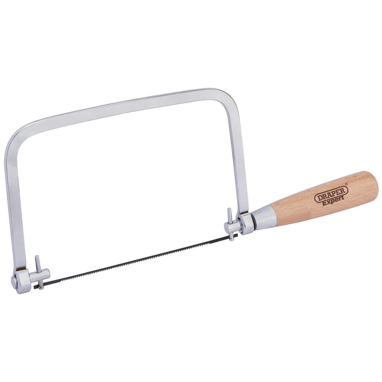 Draper Coping Saw Frame and Blade wooden tensioning handle 64408