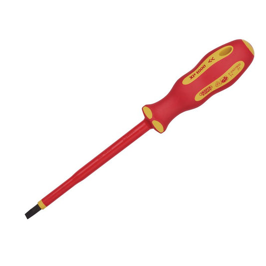 XP1000 VDE Plain Slot Screwdriver 5.5 x 125mm Tested To 10,000V 64419