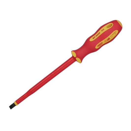XP1000 VDE Plain Slot Screwdriver 8.0 x 175mm Tested To 10,000V 64426