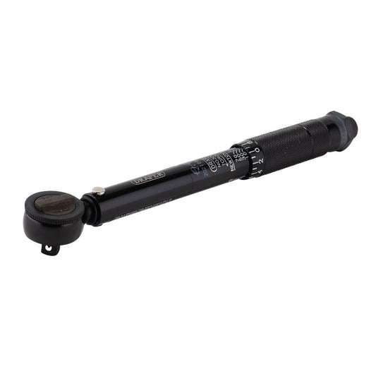 Draper 3/8"D Ratchet Torque Wrench 10 - 80Nm and 88.5-708in-lb Boxed 64534