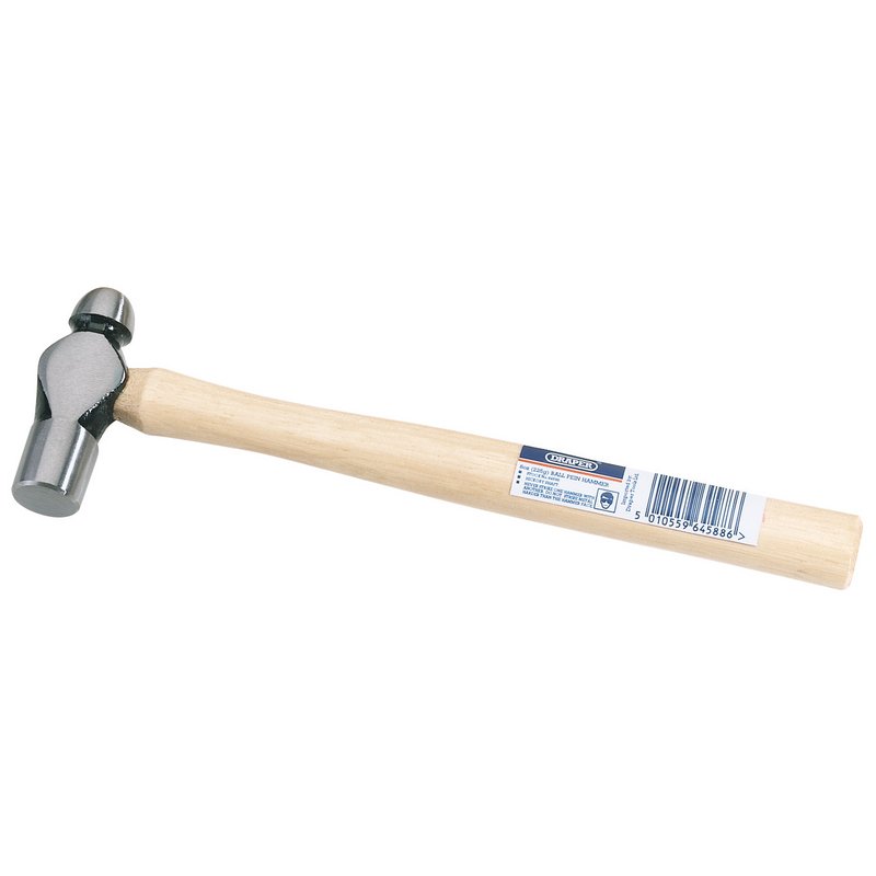 Draper General Purpose Ball Pein Hammer 225g 8oz Hickory Handle 64588