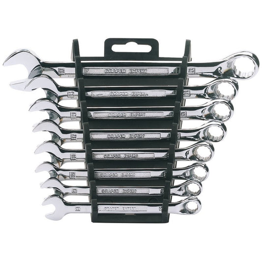 Draper Metric Combination Spanner Set 8pc 8, 9, 10, 11, 12, 13, 14 & 17mm 64604