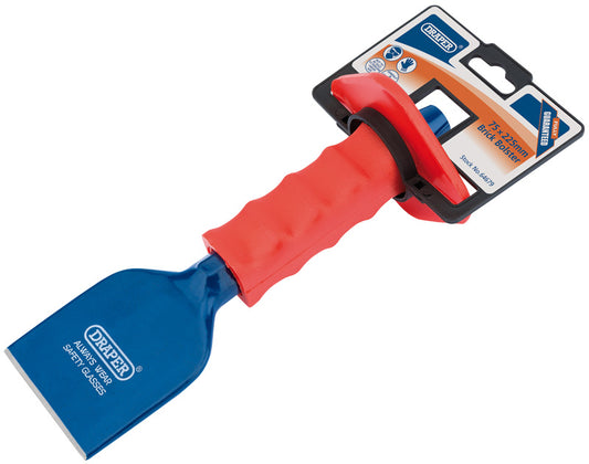 Draper Brick Bolster Chisel with Hand Guard 225 x 75mm Octagonal Shank 64679