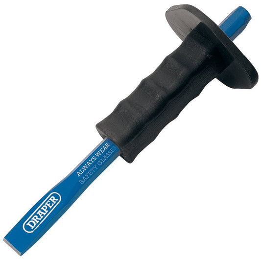 Draper Cold Chisel with Guard 250 x 19mm Polished Cutting Edge 64681