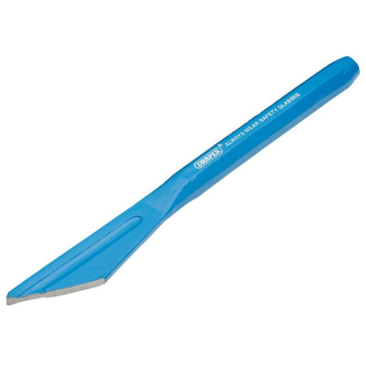Draper Plugging Chisel 248 x 16mm Fluted angled blade octagonal shank 64828